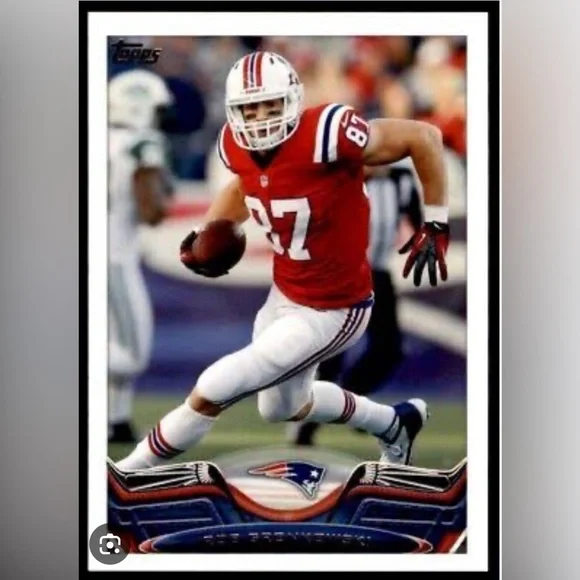 Rob Gronkowski New England Patriots Throwback Classic Nike OnField Jersey